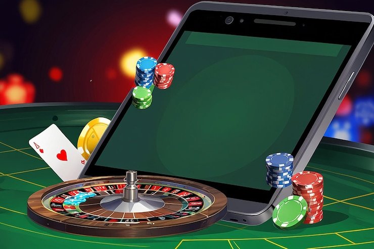 Simbol keamanan data dan privasi digital di era permainan online modern